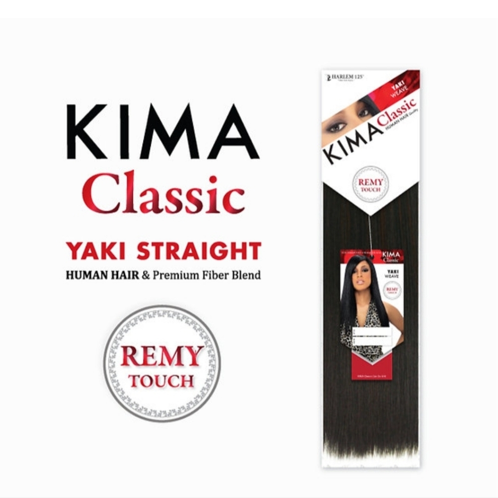 NWT human hair blend yaki weave. Color 33